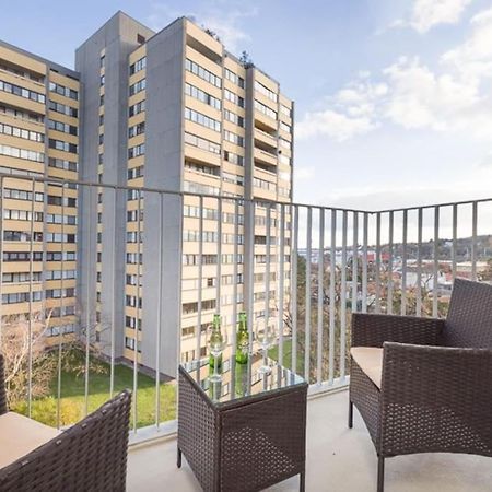 Premium City Apartment With Balcony! Free Garage Parking Included! Bécs Kültér fotó